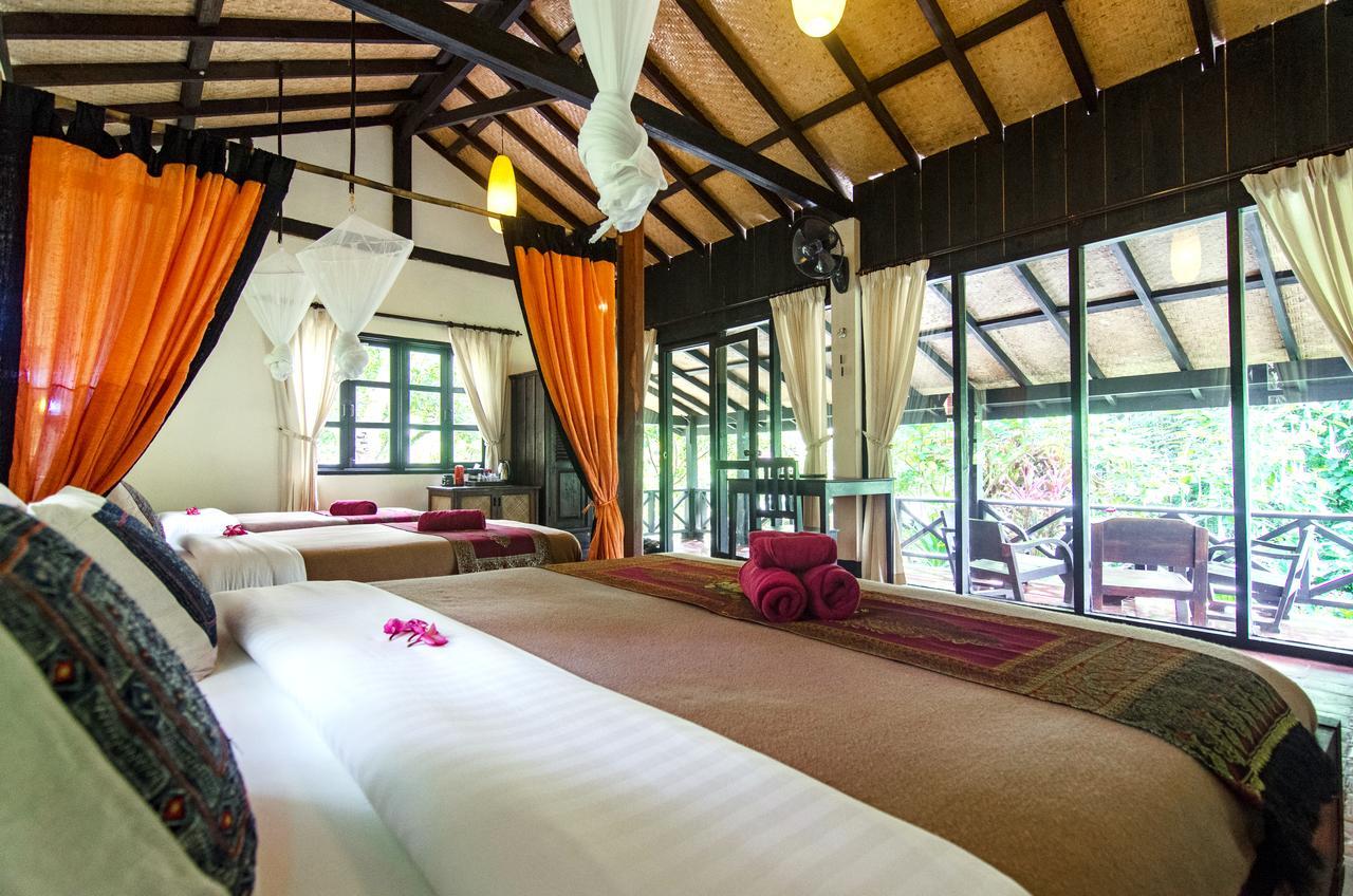 לואנג פרבאנג Hillside - Nature Lifestyle Lodge מראה חיצוני תמונה