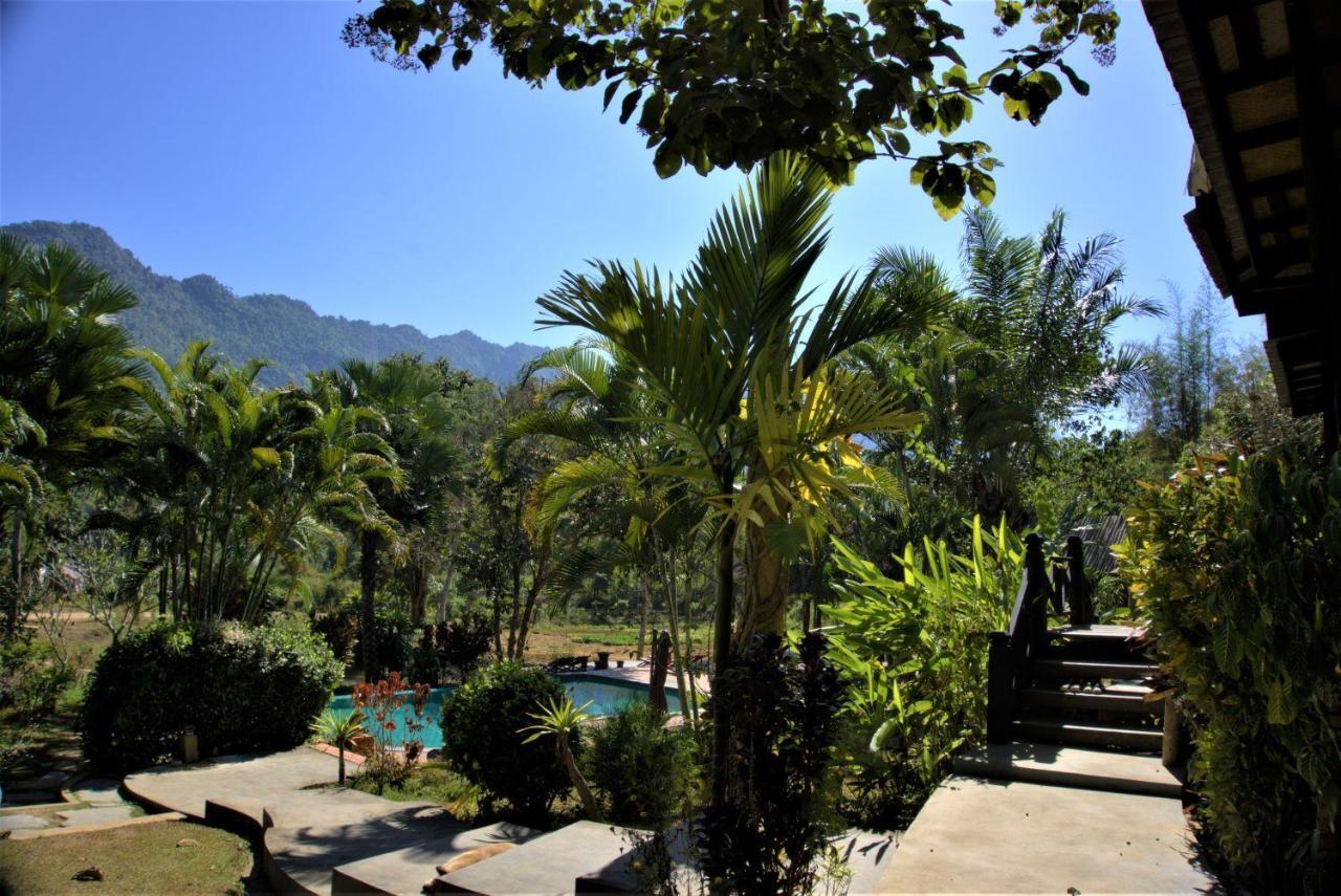 לואנג פרבאנג Hillside - Nature Lifestyle Lodge מראה חיצוני תמונה
